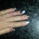 Swatch de sydel : Nail lacquer - Vernis action fortifiante et durcissante, Kiko