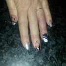 Swatch de sydel : Nail lacquer - Vernis action fortifiante et durcissante, Kiko