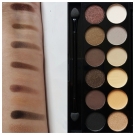 Swatch de Mlletoutsimplement : I Divine Au Naturel Palette, Sleek MakeUP