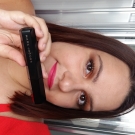 Swatch de Mlletoutsimplement : Velvet Noir - Mascara Volume Spectaculaire, Marc Jacobs Beauty
