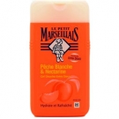 Swatch de Mlletoutsimplement : Gel douche extra doux, pêche blanche & nectarine, Le Petit Marseillais