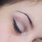 Swatch de Liliyana.r : Liquide ink eyeliner waterproof, Essence