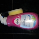 Swatch de Liliyana.r : Suprem'Essence Crème Dépilatoire sous la douche, Veet