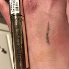 Swatch de Anadreambeauty : Super Liner Précision - Eyeliner, L'Oréal Paris
