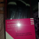 Swatch de W.eel : Glow brush set, Sephora