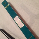 Swatch de W.eel : Liquid Intense Eyeliner, Kiko