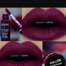 Swatch de Brcsk : Soft matte lip cream, NYX