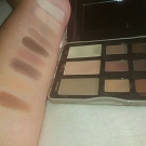Swatch de mln_makeup : Natural Matte - Palette de fards à paupières, Too Faced