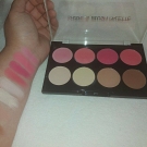Swatch de mln_makeup : Shape & Blush Palette, Action