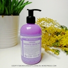 Swatch de des p'tits bonheurs de filles : Savon au sucre Bio, Dr Bronner's