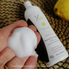 Swatch de des p'tits bonheurs de filles : Mousse nettoyante à l'aloé vera, Ylaé