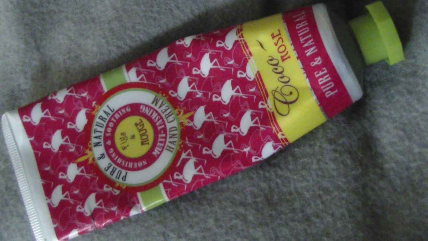 Pure & natural hand cream, Figs & Rouge - Infos et avis