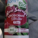 Swatch de OUMMMI : Déodorant Bio - Rose Sauvage, Born To Bio