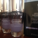 Swatch de Glycine : Serum Advanced Génifique Sensitive, Lancôme