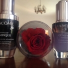 Swatch de Glycine : Serum Advanced Génifique Sensitive, Lancôme