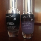 Swatch de Glycine : Serum Advanced Génifique Sensitive, Lancôme