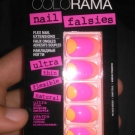 Swatch de Lovelove0169 : Faux ongles colorama, Maybelline New York