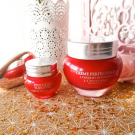 Swatch de zahia maz : Crème Perfectrice Pivoine, L'Occitane