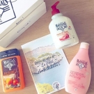 Swatch de zahia maz : Douche baume de soin nutrition intense, Le Petit Marseillais