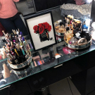 Swatch de zahia maz : La Nuit Trésor Eau de Toilette, Lancôme