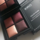 Swatch de zahia maz : Color Fever Eyeshadow palette, Kiko