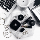 Swatch de zahia maz : Rouge Coco Shine, Chanel