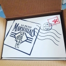 Swatch de zahia maz : Douche baume de soin nutrition intense, Le Petit Marseillais