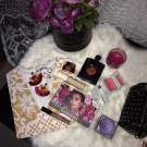 Swatch de zahia maz : Black Opium Eau de parfum, Yves Saint Laurent