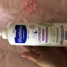 Swatch de Paokie : Liniment dermo protecteur, Mustela