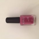 Swatch de melissa.m : Nail lacquer - Vernis action fortifiante et durcissante, Kiko