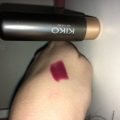 Swatch de alena-mrl : Velvet Passion Matte Lipstick, Kiko