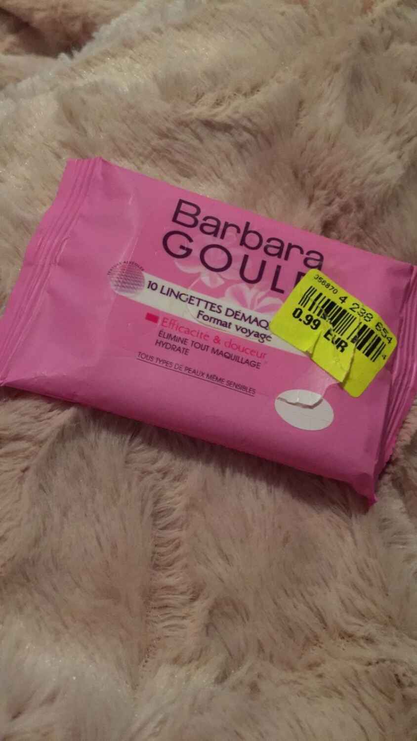 Lingette démaquillante, Barbara Gould - Infos et avis