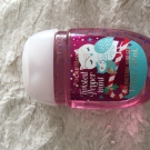 Swatch de Fafaa : Gel Anti bactérien, Bath & Body Works