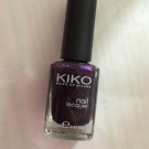 Swatch de Fafaa : Nail lacquer - Vernis action fortifiante et durcissante, Kiko