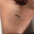 Swatch de my.name.is.julie : Sublimliner Eyeliner Feutre, L'Atelier du Sourcil