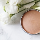 Swatch de Mon billet poudré : Terre Cuite Nacrée, Boho Green