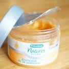 Swatch de Mon billet poudré : Sel de Gommage Natures Aroma, Kruidvat