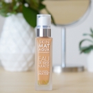 Swatch de Mon billet poudré : Skin Mat Aqua, UNE Natural beauty