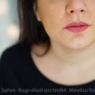 Swatch de Mon billet poudré : Cream lip stain Mat - Rouge à lèvres mat, Sephora