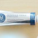 Swatch de Mon billet poudré : Gommage visage à l'huile de pastel, Graine De Pastel