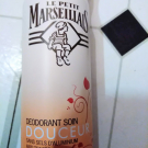 Swatch de Linab7 : Déodorant huile essentielle de sauge, Le Petit Marseillais