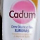 Swatch de Linab7 : Crème Douche et Bain SURGRAS, Cadum