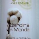 Swatch de Linab7 : Crème de douche à la Fleur de coton, Yves Rocher