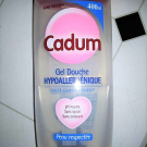 Swatch de Linab7 : Gel douche hypoallergénique, Cadum