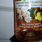 Swatch de Linab7 : Bain Douche Sensuel Fleur de Tiaré Ylang-Ylang, Yves Rocher