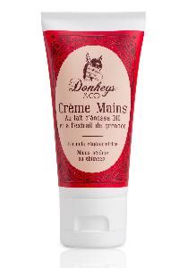 Crème mains au lait d'ânesse et extrait de grenade, Donkey and Co - Infos et avis