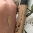 Swatch de amcmt : Fit Me Concealer, Gemey-Maybelline