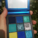 Swatch de EiRaMb01 : Obsessions Eyeshadow Palette Palette de fards à paupières, Huda Beauty