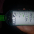 Swatch de Mariemergb : Sébium H20 solution micellaire nettoyante purifiante, Bioderma