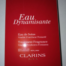 Swatch de flfl90 : Eau Dynamisante, Clarins